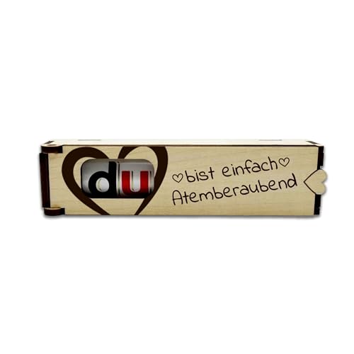 KS Laserdesign Schokoriegel Geschenkbox Holz - Geschenke für beste Freunde & Freundin, Hochzeitstag, Jahrestag Geschnenkidee, Liebesgeschenke für Sie & Ihn, OHNE DUPLO KS Laserdesign Schokoriegel Geschenkbox Holz - Geschenke für beste Freunde & Freundin, Hochzeitstag, Jahrestag Geschnenkidee, Liebesgeschenke für Sie & Ihn, OHNE DUPLO von KS Laserdesign
