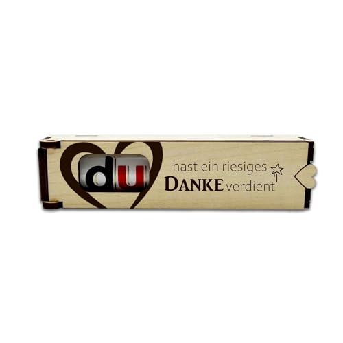 KS Laserdesign Schokoriegel Geschenkbox Holz - riesiges Danke - Geschenke für Frauen & Männer, Dankeschön Geschenke Kollegen Mama Papa Freunde Freundin Lehrerin OHNE DUPLO KS Laserdesign Schokoriegel Geschenkbox Holz - riesiges Danke - Geschenke für Frauen & Männer, Dankeschön Geschenke Kollegen Mama Papa Freunde Freundin Lehrerin OHNE DUPLO von KS Laserdesign