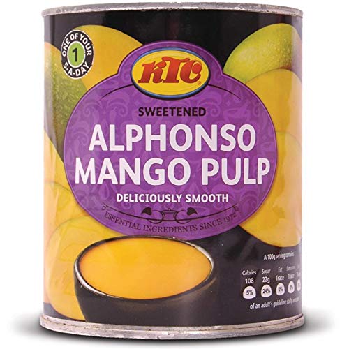 KTC Alphonso Mango Fruchtfleisch - 850g KTC Alphonso Mango Fruchtfleisch - 850g von KTC Edibles