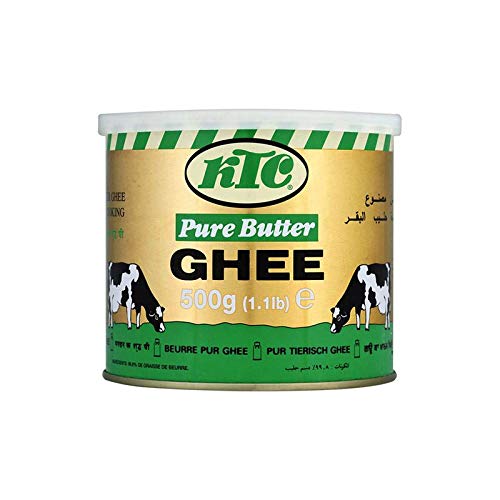 KTC Pure Butter Ghee, 500 g, 3 Stück von KTC Edibles