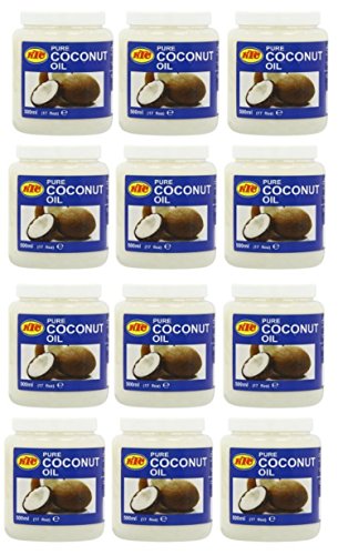 12 x 500 ml Jar Ktc 100% reines Kokosöl Mehrzwecköl Haar Kochen Feuchtigkeitspflege 12 x 500 ml Jar Ktc 100% reines Kokosöl Mehrzwecköl Haar Kochen Feuchtigkeitspflege von KTC
