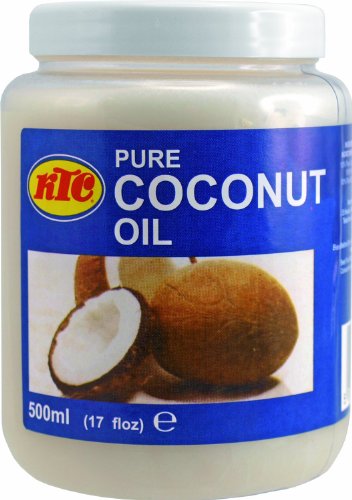 6er Pack 100% Pur Kokosöl [6x 500ml] Cocosöl KTC Pure Coconut Oil von KTC