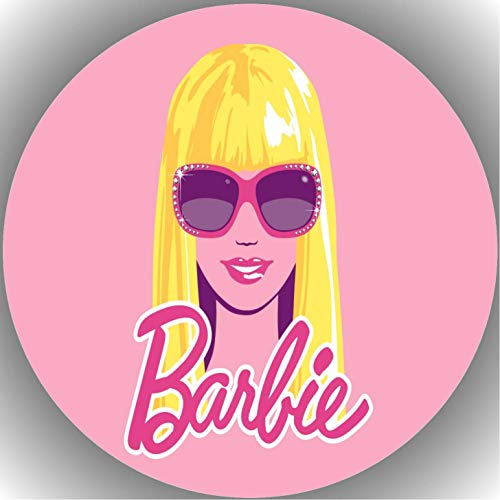 Fondant Tortenaufleger Tortenbild Geburtstag Barbie K4 von KTD
