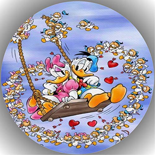 Fondant Tortenaufleger Tortenbild Geburtstag Donald Duck K7 von KTD