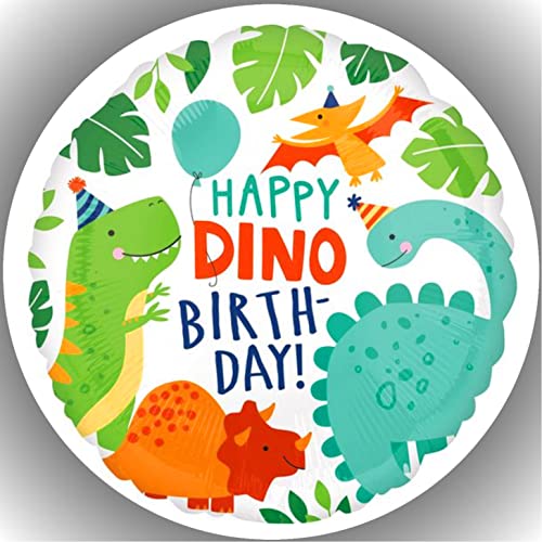 Fondant Tortenaufleger Tortenbild Geburtstag Süße Dinos K7. Fondant Tortenaufleger Tortenbild Geburtstag Süße Dinos K7. von KTD