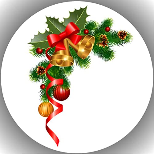 Fondant Tortenaufleger Tortenbild Geburtstag Weihnachten/ Xmas/ Christmas K10. Fondant Tortenaufleger Tortenbild Geburtstag Weihnachten/ Xmas/ Christmas K10. von KTD