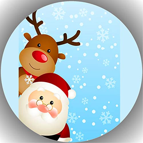Fondant Tortenaufleger Tortenbild Geburtstag Weihnachten/ Xmas/ Christmas K24. Fondant Tortenaufleger Tortenbild Geburtstag Weihnachten/ Xmas/ Christmas K24. von KTD