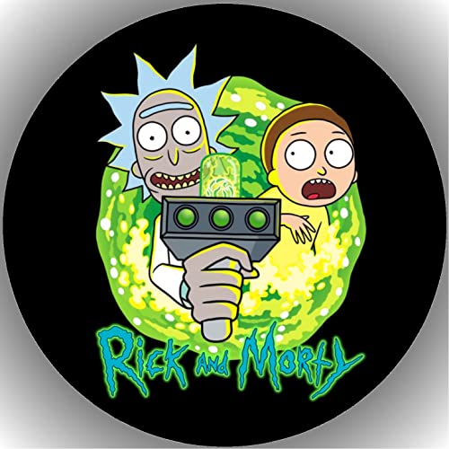 Fondant Tortenaufleger Tortenbild Geburtstag kompatibel mit Rick & Morty K15. von KTD