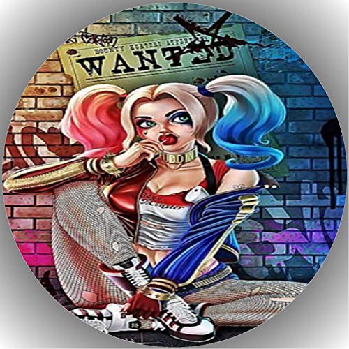 Premium Esspapier Tortenaufleger Tortenbild Geburtstag Harley Quinn K3 Premium Esspapier Tortenaufleger Tortenbild Geburtstag Harley Quinn K3 von KTD