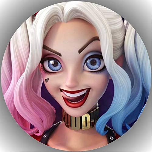Premium Esspapier Tortenaufleger Tortenbild Geburtstag Harley Quinn K4 Premium Esspapier Tortenaufleger Tortenbild Geburtstag Harley Quinn K4 von KTD