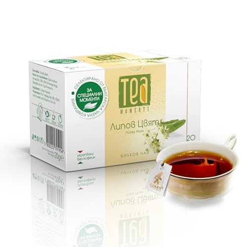 KUKER - Linden Flower Detox Tea: Ultimate Health Tea with Linden - Herbal Tea Blend for Immune Boost | Detox & Wellness in Herbal Tea Bags | Tea Moments Tila Flower, 30g von KUKER