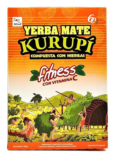 Yerba Mate Tee Kurupi 500g | Kurupi Fitness 500g | Yerba Mate Tee mit Kräutern Yerba Mate Tee Kurupi 500g | Kurupi Fitness 500g | Yerba Mate Tee mit Kräutern von Kurupi