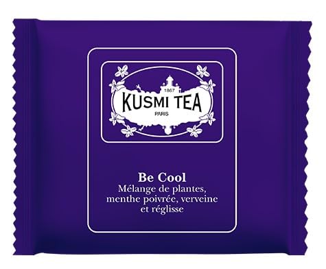 KUSMI TEA - BE COOL BIO - Box mit umhüllten Teebeuteln (50) von KUSMI TEA