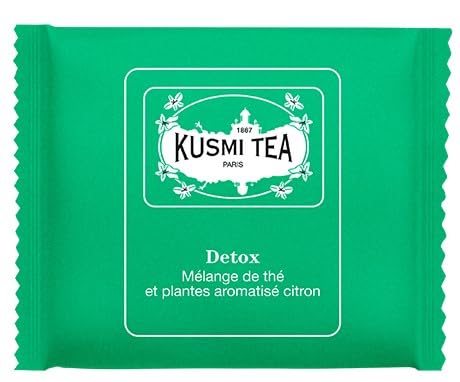 KUSMI TEA - BIO DETOX - Box mit umhüllten Teebeuteln (50) von KUSMI TEA