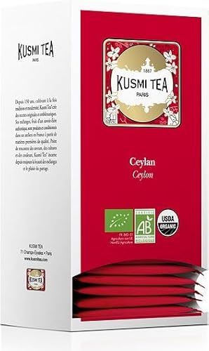 Kusmi Tea - Ceylon - Box mit 25 Musselin-Teebeuteln von KUSMI TEA