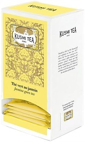 Kusmi Tea - Grüner Jasmin - Box mit 25 Musselin-Teebeuteln von KUSMI TEA