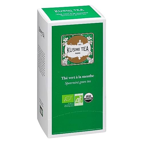 Kusmi Tea - Grüner Tee - Box mit 25 Musselin-Teebeuteln von KUSMI TEA