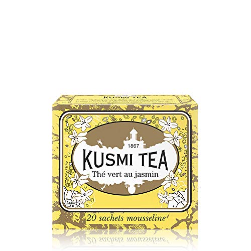 Kusmi Tea - Grüner Tee mit Jasmin - 20 Musselinteebeutel von KUSMI TEA