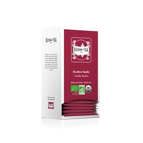 Kusmi Tea - Rooibos Vanille - Box mit 25 Musselin-Teebeuteln von KUSMI TEA