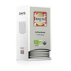 Kusmi Tea - St-Pétersbourg Bio - Box mit 25 Musselin-Teebeuteln von KUSMI TEA