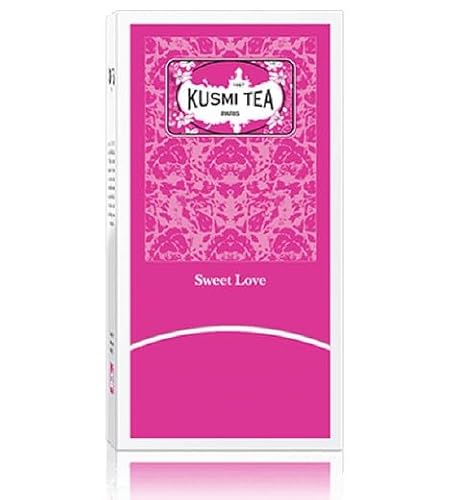Kusmi Tea - Sweet Love - Box mit 25 Musselin-Teebeuteln von KUSMI TEA