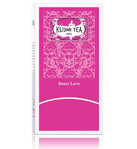 Kusmi Tea - Sweet Love - Box mit 25 Musselin-Teebeuteln von KUSMI TEA