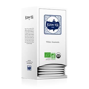 Kusmi Tea - Weiße Anastasia - Box mit 25 Musselin-Teebeuteln von KUSMI TEA