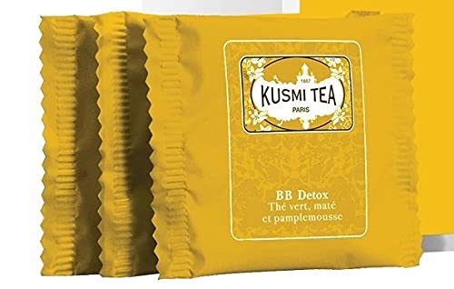 KUSMI Tea Paris - BB Detox - Füllen Sie die Packung mit 100 Teebeuteln in einer Großpackung nach von KUSMI