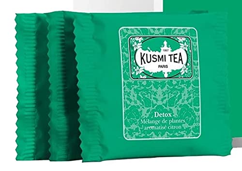 KUSMI Tea Paris - Detox - Füllen Sie die Packung mit 100 Teebeuteln in einer Großpackung nach von KUSMI