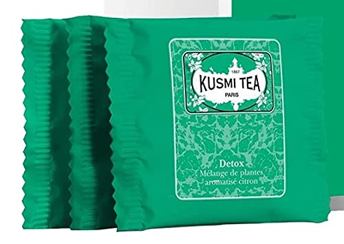 KUSMI Tea Paris - Detox - Füllen Sie die Packung mit 100 Teebeuteln in einer Großpackung nach von KUSMI TEA