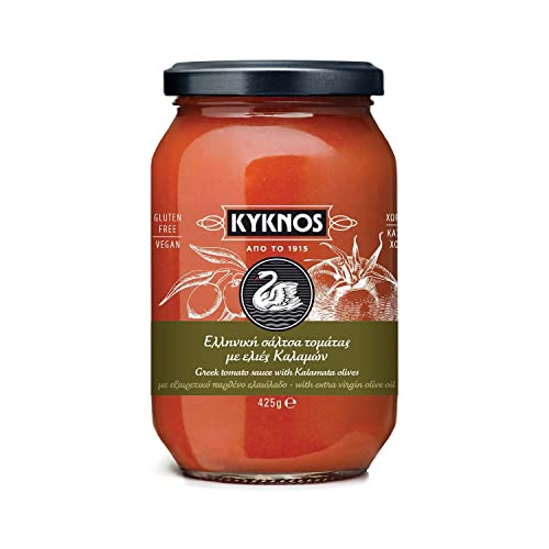 KYKNOS S.A. Greek Canning - Original griechische Tomatensauce - Tomate & Kalamata Oliven - 425 g KYKNOS S.A. Greek Canning - Original griechische Tomatensauce - Tomate & Kalamata Oliven - 425 g von KYKNOS