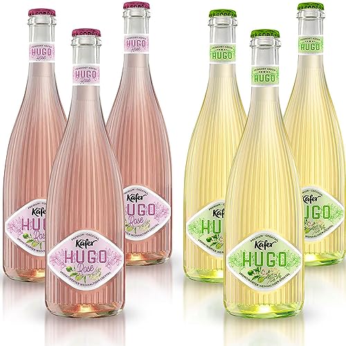 6 Flaschen Käfer Sommerpaket Hugo und Hugo Rosé, Weinpaket (6x0,75 l) von Käfer Wein