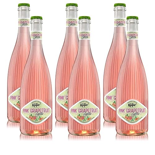 Käfer Hugo Pink Grapefruit Cocktail, fruchtig, sortenreines Weinpaket (6x0,75l) von Käfer Wein