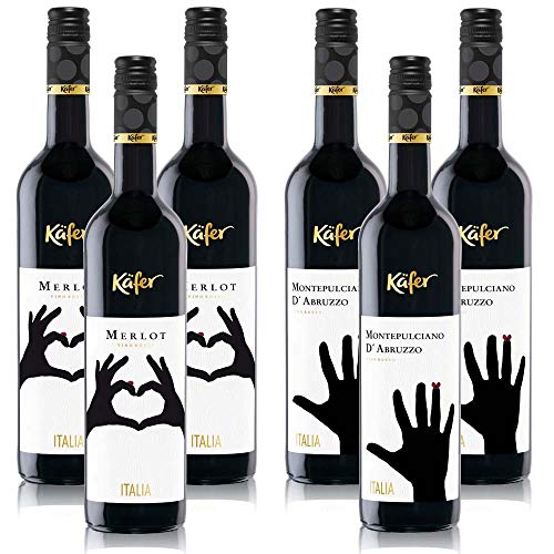 Käfer Weinpaket Rotwein Italien (6x 0,75 l) von Käfer Wein