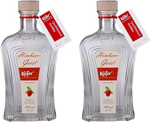 Käfer Himbeergeist 40% vol, Obstbrände (1 x 0.7 l) (Packung mit 2) von Käfer