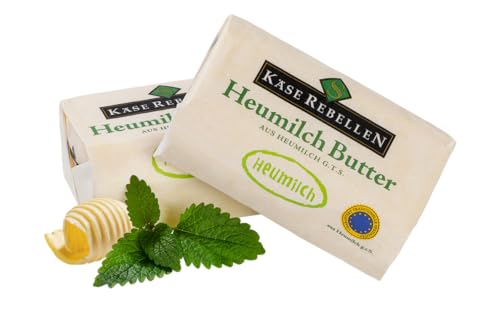 Bio Heumilchbutter Käserebellen 5x200g Heumilch Butter/Sauerrahmbutter mindestens 82% Fett Bio Heumilchbutter Käserebellen 5x200g Heumilch Butter/Sauerrahmbutter mindestens 82% Fett von Käserebellen