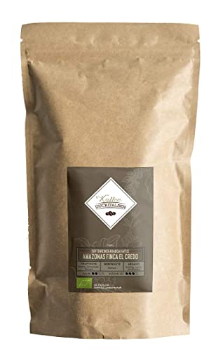 Kaffee Duckdalben | Amazonas Finca El Credo | 100 % Bio Kaffee (1000g (ganze Bohnen – geröstet)) von Kaffee Duckdalben