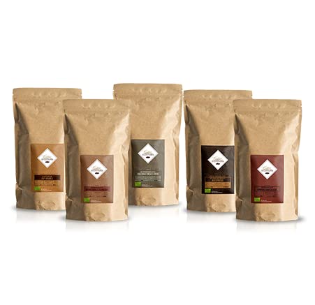 Kaffee Duckdalben | Probier Set – 4x250g | 100% Bio Kaffee (Ganze Bohnen) von Kaffee Duckdalben