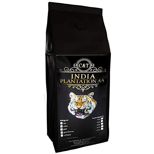 Kaffee Globetrotter - Echte Raritäten (Sehr Fein Gemahlen, 500g) India Plantation AA - Raritäten Spitzenkaffee - Werden Sie Zum Entdecker! von Kaffee Globetrotter