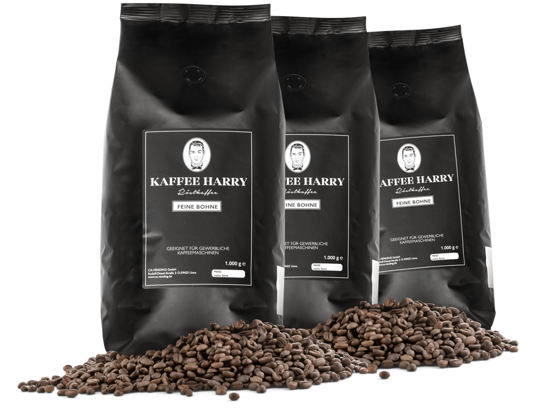 Vorteilspaket Kaffee Harry Malumi 3x1kg von Kaffee Harry