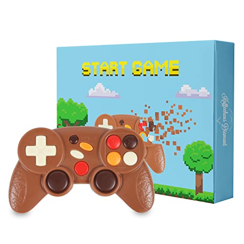 Game Controller aus Schokolade | Schokoladen Controller | Schoko Gamepad | tolle Geschenkidee | Vollmilch | Videospielfans | für Jung & Alt | ohne Alkohol | 70 g Game Controller aus Schokolade | Schokoladen Controller | Schoko Gamepad | tolle Geschenkidee | Vollmilch | Videospielfans | für Jung & Alt | ohne Alkohol | 70 g von Kaffeehaus Diamant