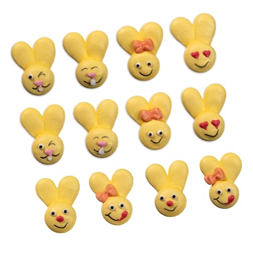 Kaffeehaus Diamant essbare Zuckerfiguren Bunny-Set – 12 Osterhasen-Emojis aus Zucker – 2x6 lustige Hasengesichter – Kuchendeko für Muffins, Torten & Cupcakes – Perfekt für Ostergebäck & Desserts Kaffeehaus Diamant essbare Zuckerfiguren Bunny-Set – 12 Osterhasen-Emojis aus Zucker – 2x6 lustige Hasengesichter – Kuchendeko für Muffins, Torten & Cupcakes – Perfekt für Ostergebäck & Desserts von Kaffeehaus Diamant