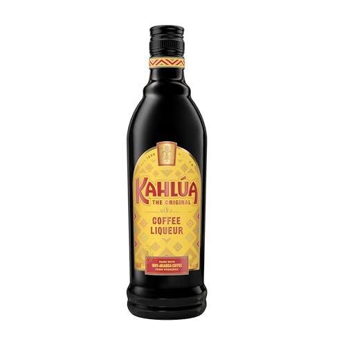 Kahlúa Coffee-Likör – Aromatischer Kaffee Likör mit Noten von Karamell und Vanille – Ideal pur, in Kaffeeheißgetränken oder Cocktails wie Espresso Martini – 1 x 0,7 l von KAHLÚA