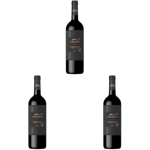 Kaiken Wines - Kaiken Ultra Cabernet Sauvignon/Rotwein aus Argentinien (1 x 0.75L) (Packung mit 3) von Kaiken Wines