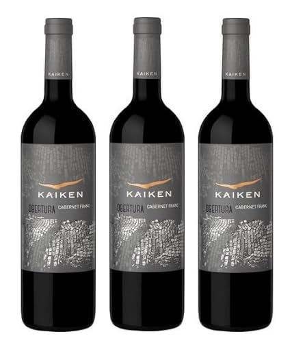 3x 0,75l - Viña Kaiken - Obertura - Cabernet Franc - Mendoza - Argentinien - Rotwein trocken von Kaiken