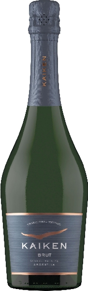 Kaiken. Kaiken Brut Cuvee aus 70 Proz. Pinot Noir, 30 Proz. Chardonnay von Kaiken.