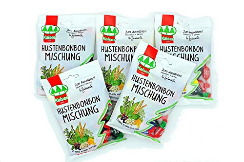 Hustenbonbon Mischung 5x je 100g von Kaiser