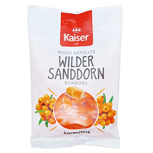 Kaiser Wilder Sanddorn Bonbons Weich Gefüllt 90g Kaiser Wilder Sanddorn Bonbons Weich Gefüllt 90g von Kaiser