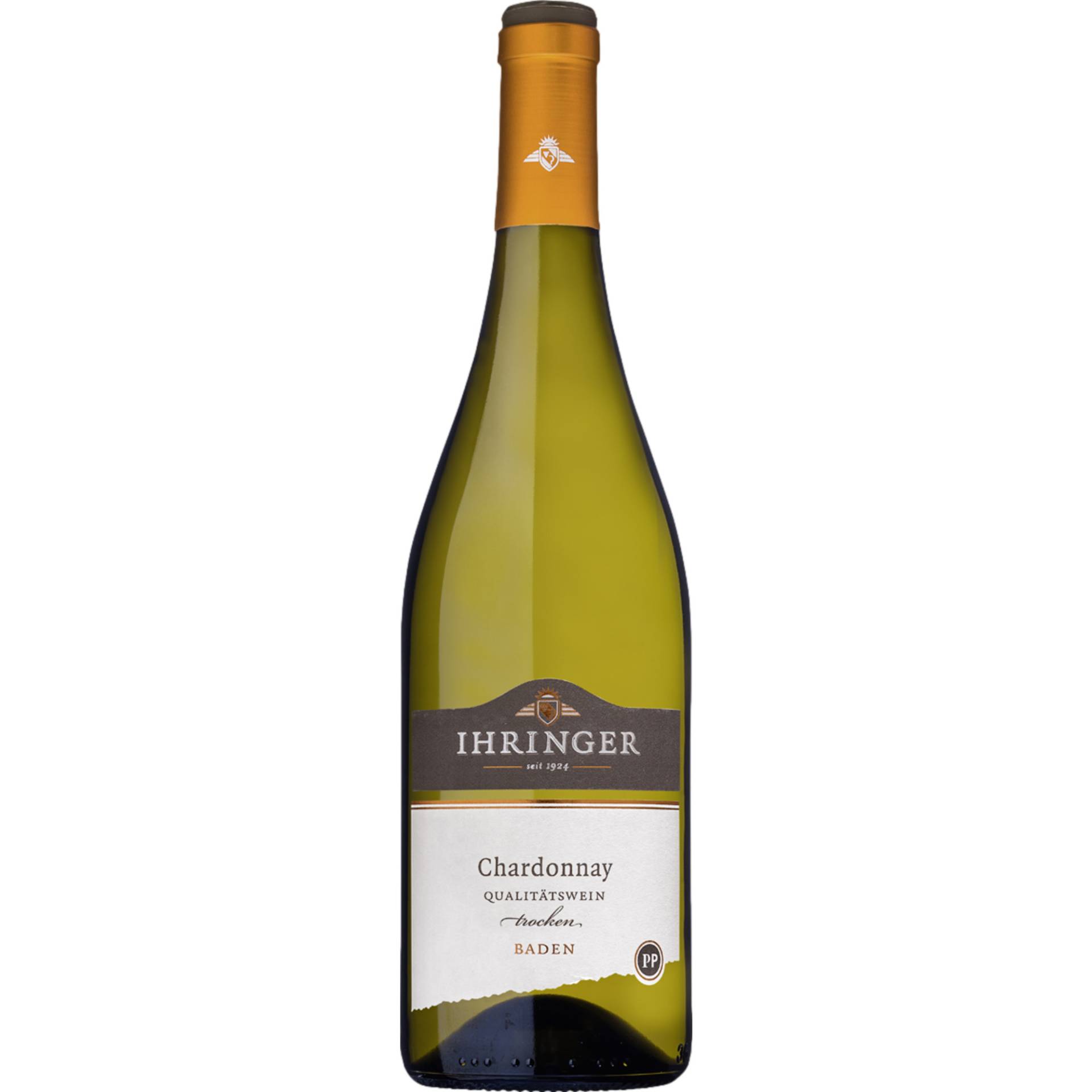 Ihringer Premium Chardonnay, Trocken, Baden, Baden, 2022, Weißwein von Kaiserstühler Winzergenossenschaft Ihringen eG - Winzerstraße 6, 79241 Ihringen