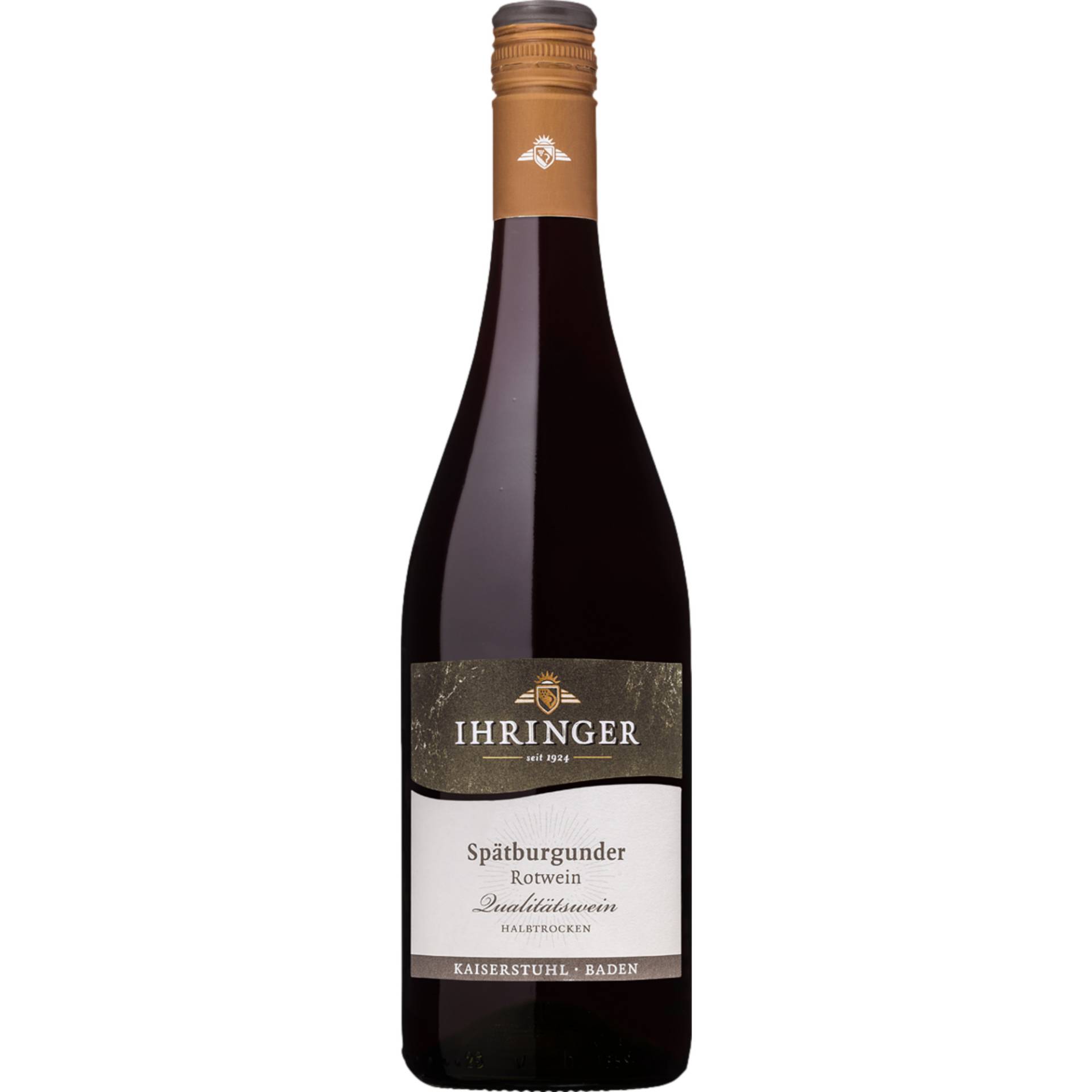 Ihringer Spätburgunder, Halbtrocken, Baden, Baden, 2020, Rotwein Ihringer Spätburgunder, Halbtrocken, Baden, Baden, 2020, Rotwein von Kaiserstühler Winzergenossenschaft Ihringen eG - Winzerstraße 6, 79241 Ihringen